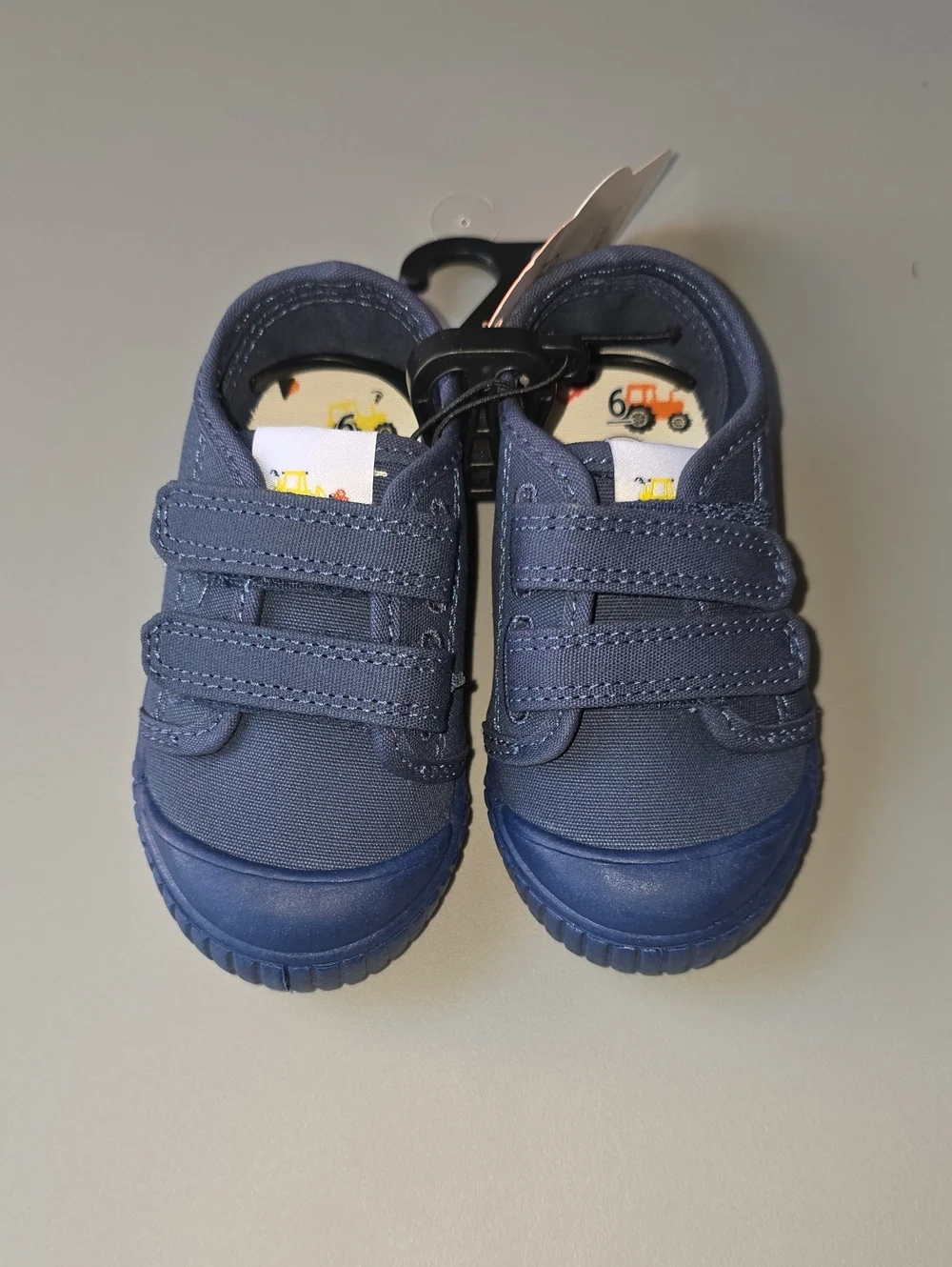 Wonder Nation Toddler Boys Two-Strap Bump Toe Sneakers